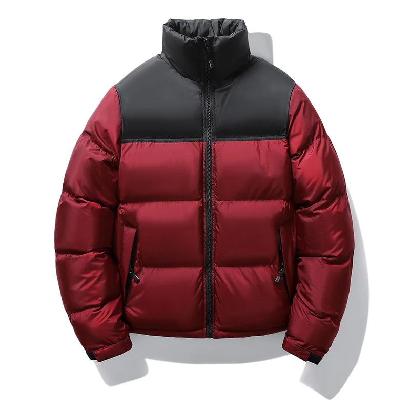 Jacket Male Overcoat Outwear Plus Size 4XL Winter Men Casual Windproof Padded Duck Down Parkas Coat Man Thick Stand Collar Parka