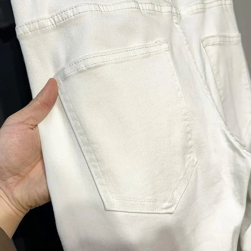 White Ripped Jeans