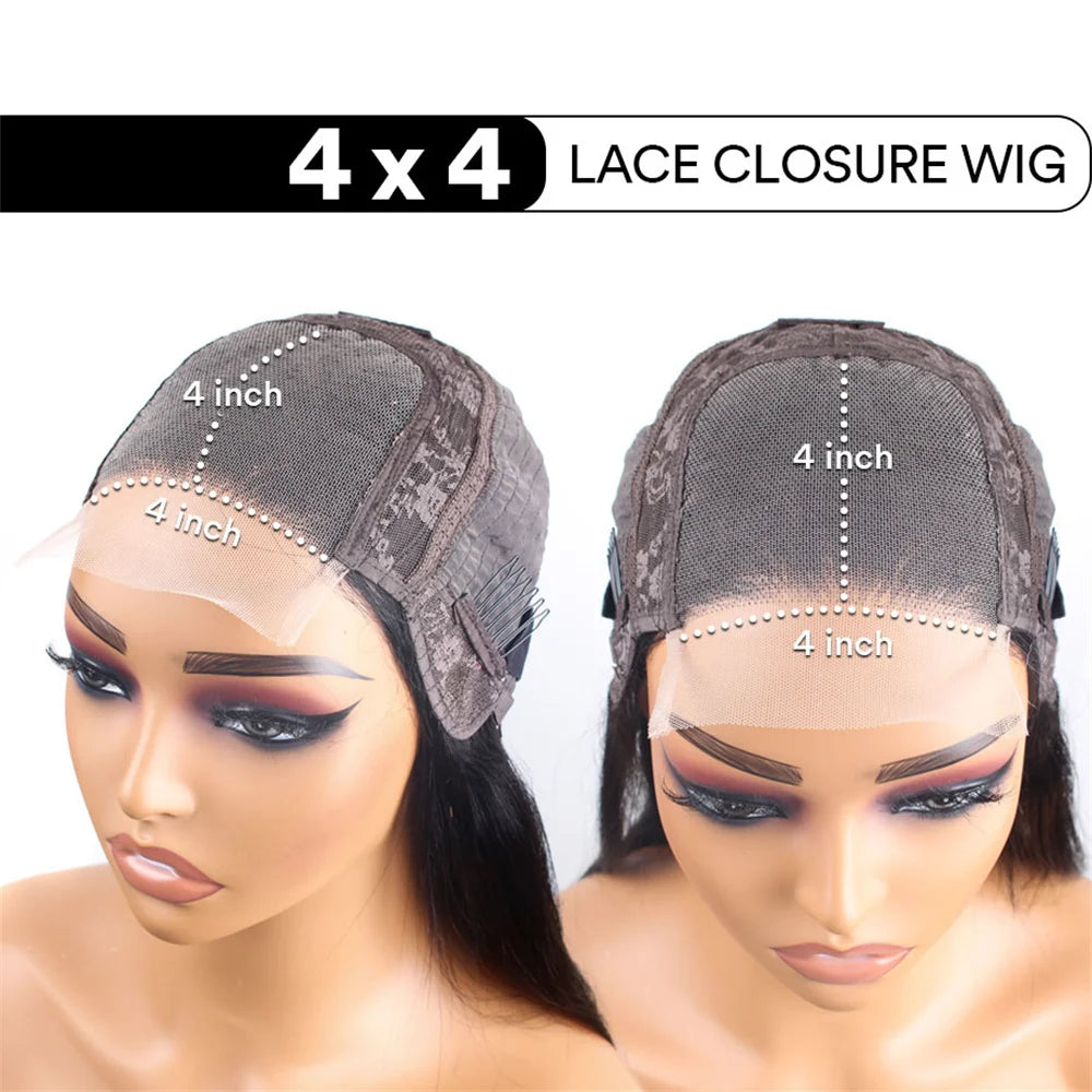 5x5 High Density 13x6 Lace Front Wigs Curly Wave Short Bob 13x4 HD Lace Frontal Human Hair 4x4 Closure Wig Brazilian For Women