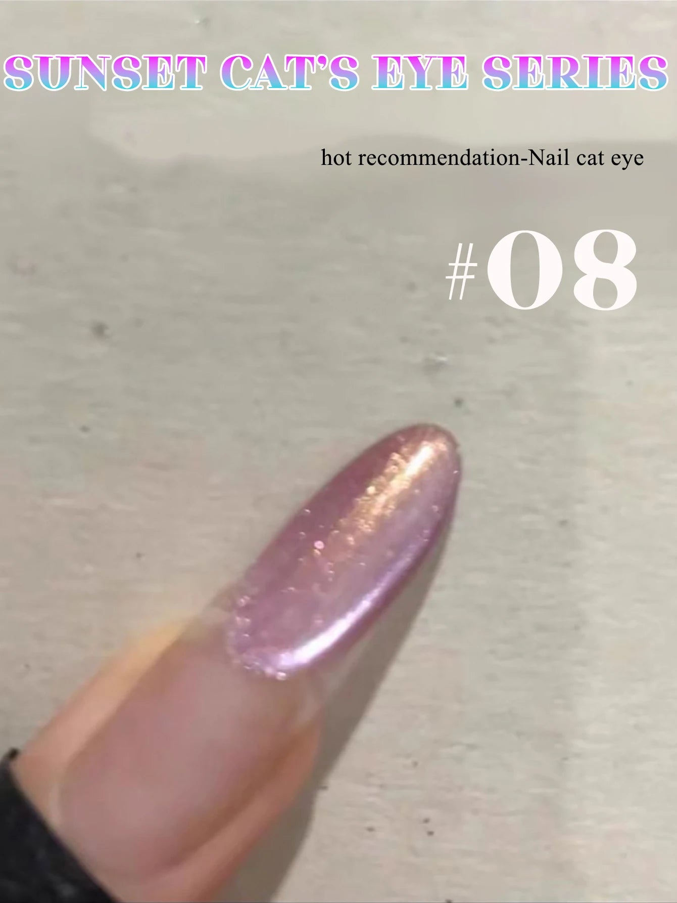 1-24pcs ZH Spring Summer Nails Red Champagne Gold Cat's Eye Gel Nail Polish Nail Art Versatile Popular Whitening Nail Supplies