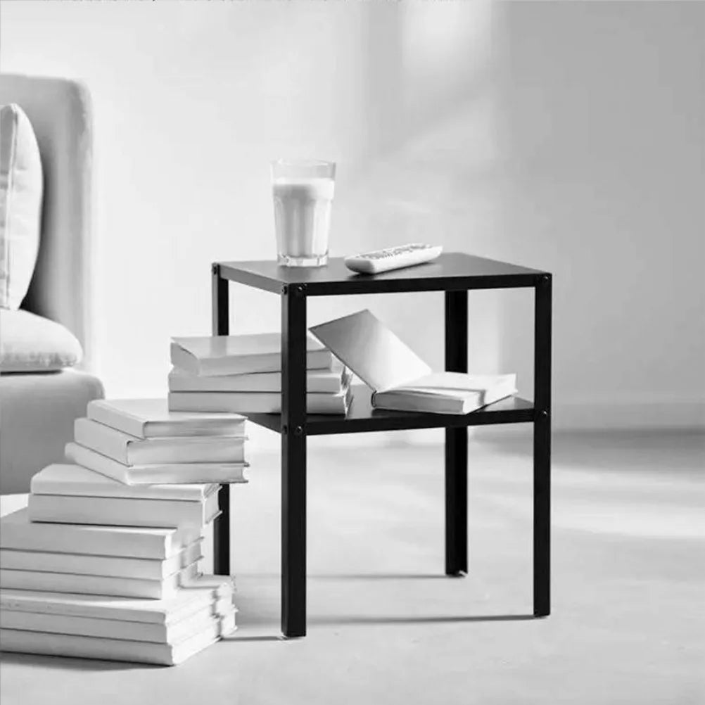 Nordic Bedside Table Living Room Sofa Corner Table Bedroom Bedside Table Metal Minimalist Night Tables Bedroom Furniture