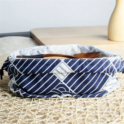 Lunch Bag Cat Polar Bear Lunch Box Drawstring Picnic Tote Eco Japanese Style Small Handbag Dinner Container Food Storage Bags