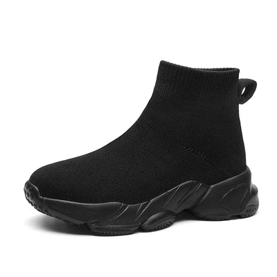 Sock Shoes 2024 New Fashionable Luxury Designer High Top Children's Shoes Comfortable Casual Running Sports Tennis Shoes