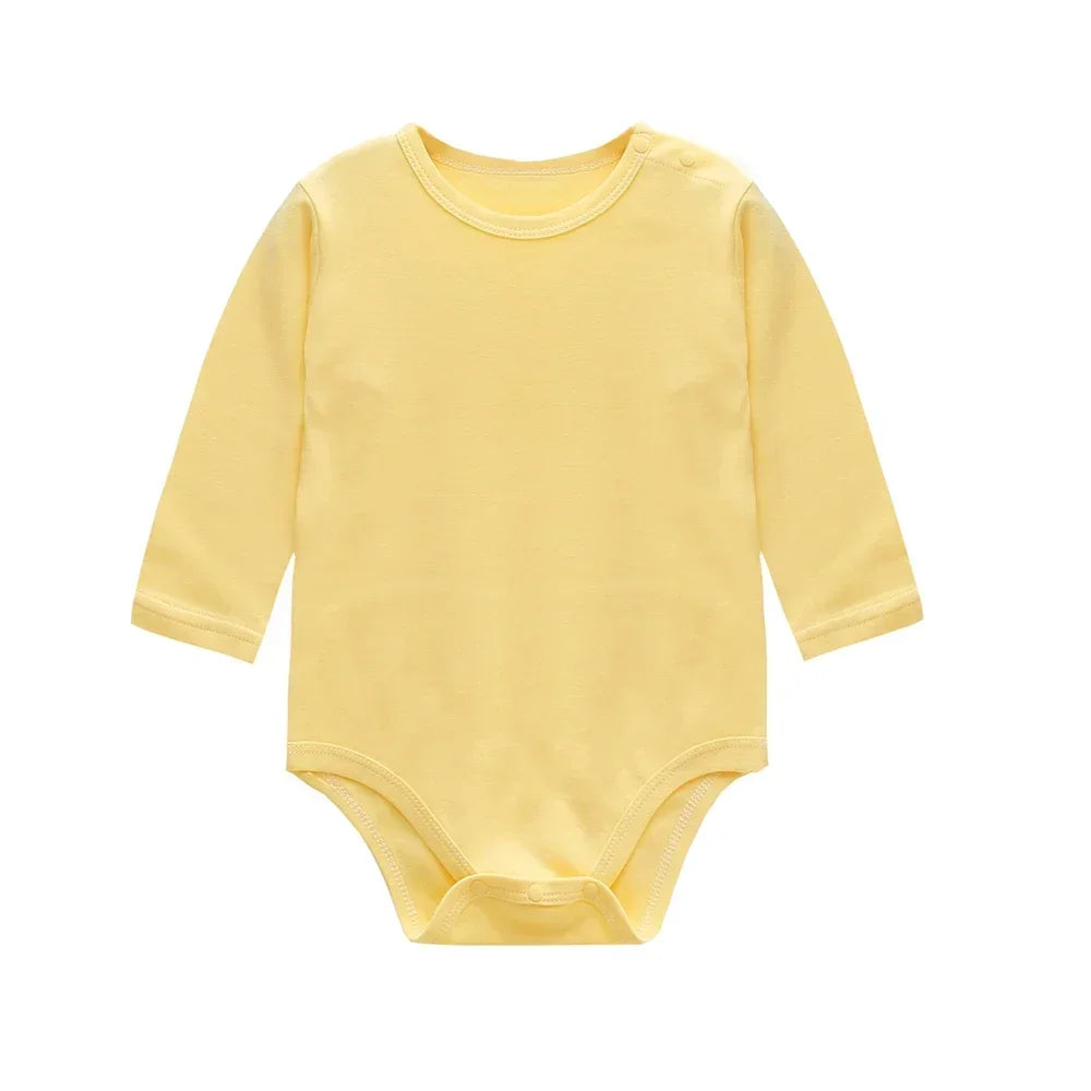 INSULAR Baby Cotton Rompers Infant Soft Jumpsuit Newborn Comfortable Bodysuits Kids Triangle Climbing Clothes Short Long Sleeves