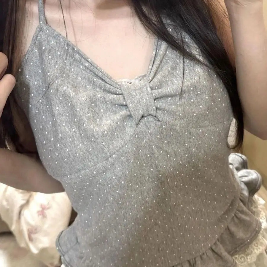 Front Gathered Tank Top