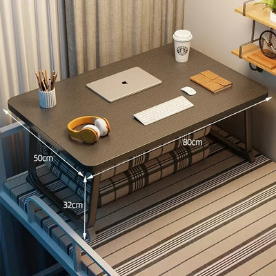 Foldable Simple U-shaped Leg Bed Table Home Dormitory Student Lazy Bed Table Extra Large Cross-border Small Table
