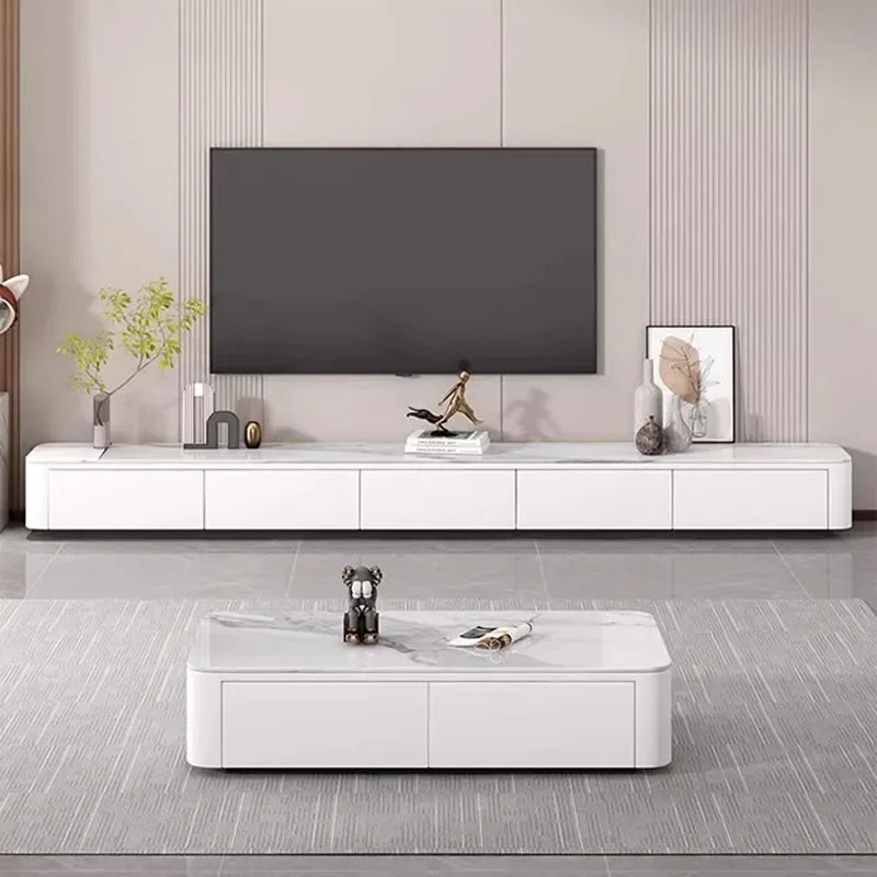 Living Room Cabinets Tv Stands Modern Salon Luxury Display Shelf White Dressers Tv Table Floor Muebles Entrance Hall Furniture