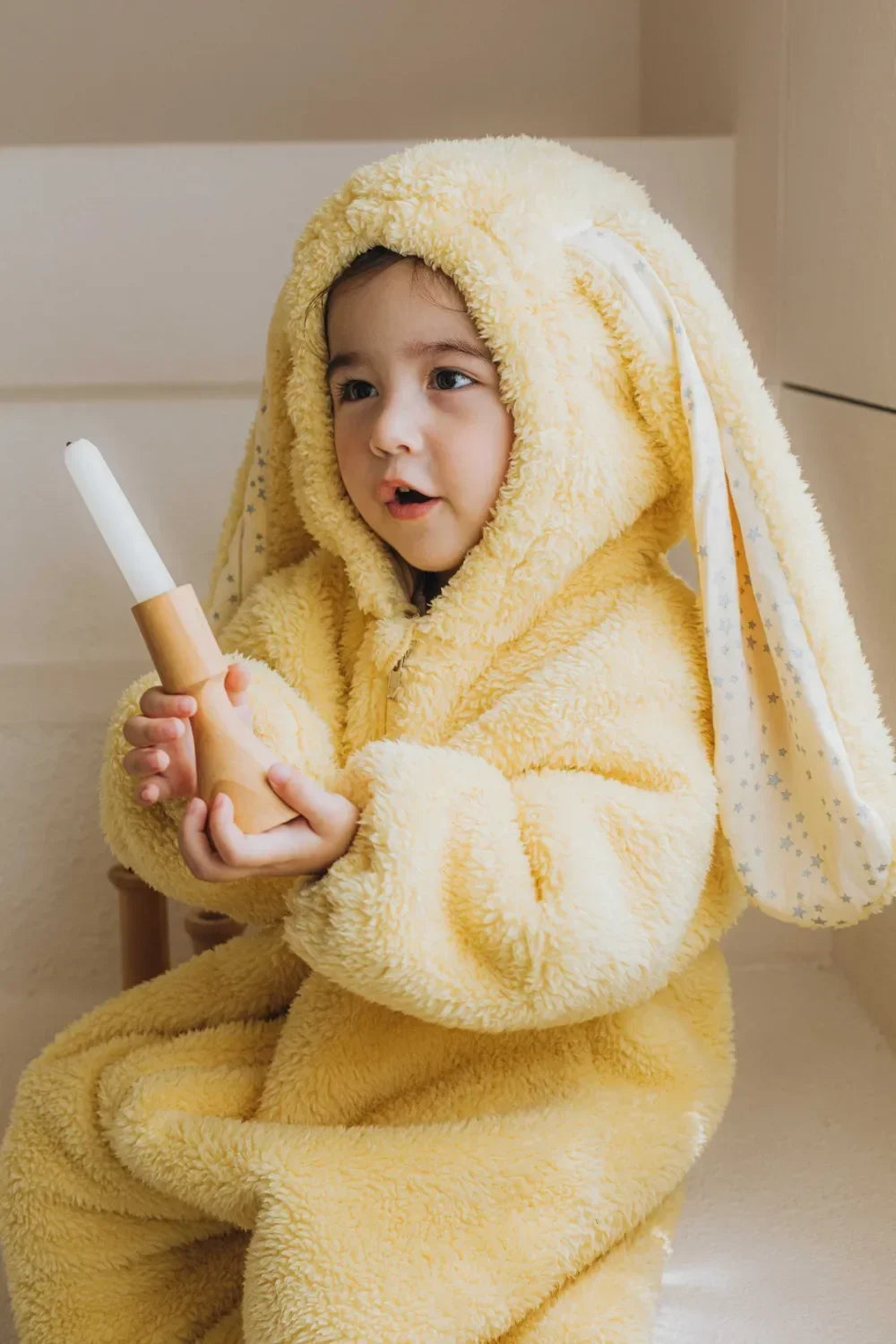 Winter Winter  Baby Romper Boys Girls Zipper Newborn Jumpsuit Cute Hooded Rabbit Pajamas Baby Girl Clothes 1-2 Years