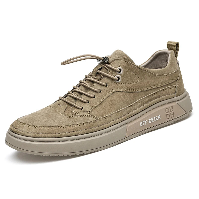 Italian Genuine Leather Casual Shoes White Oxford shoes Mens Sneakers Outdoor Walking Shoes Men's Business casual leather shoes