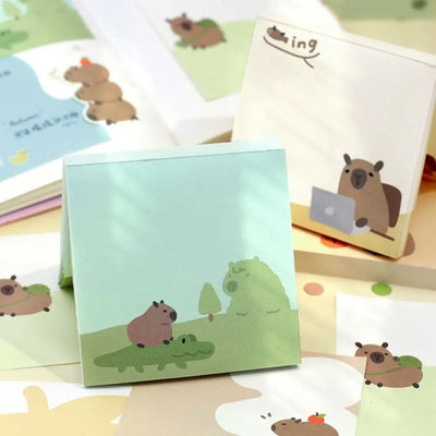 Cute Capybara Pencil Case for Boy Girl Large Storage Pencil Box School Accessories