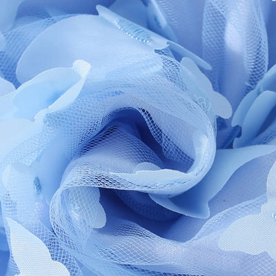 (0-3 Years) Summer New Baby Girls Dress Solid Color Halter Butterfly Embellished A-Line Skirt Mesh Sweet Princess Dress