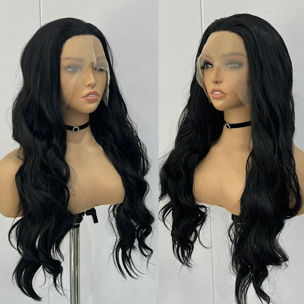 13x4 Lace Front Wigs Body Wave 13x6 Human Hair Wig Brazilian 32 34 Inch Body Wave Transparent Lace Frontal Wig For black  Women