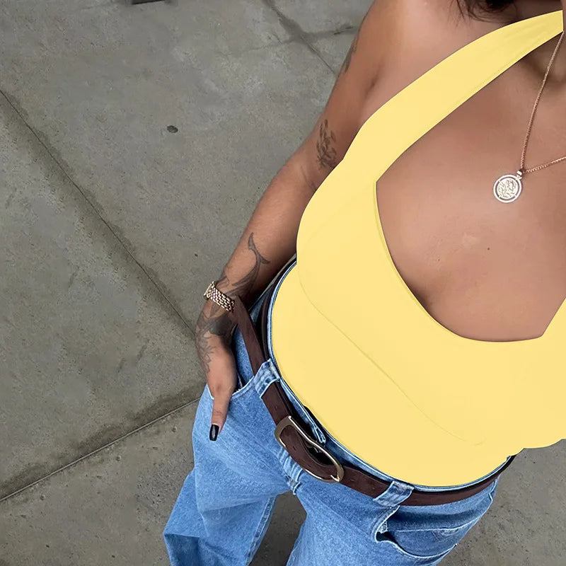 Tossy Backless Tank Top