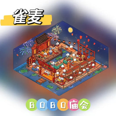 3d stickers cartoon animal Miniature Landscape Scene kawaii PET stickers for kids stress relief Stationery scrapbooking