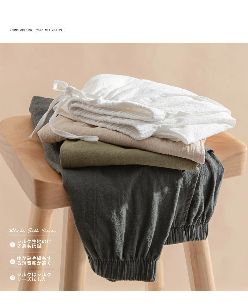 Casual Linen Workout Shorts