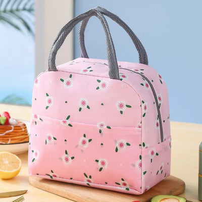 Cartoon Picnic Tote Lunch Bag Portable Insulated Thermal Heat Children'S Bento Bag Kid School Lunch Box Bags Cooler Ice Pack New