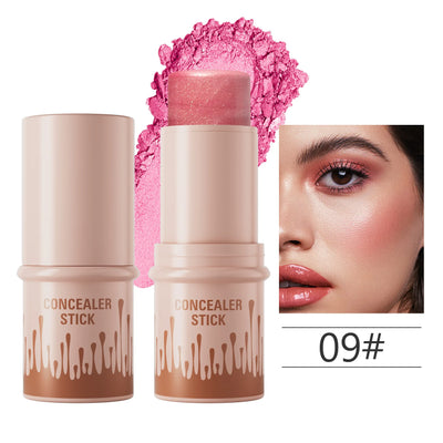 Makeup Face Brown Bronzer Contour Stick Contouring Bronzer Stick Highlighter Brightening Blusher Stick Rouge Cream Concealer Pen