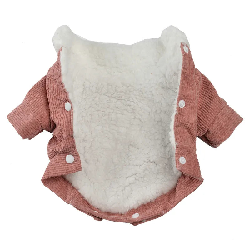 Dog Clothes Autumn Winter Puppy Pet Dog Coat Jacket For Small Medium Dogs Thicken Warm Chihuahua Yorkies Clothes Pets Clothing