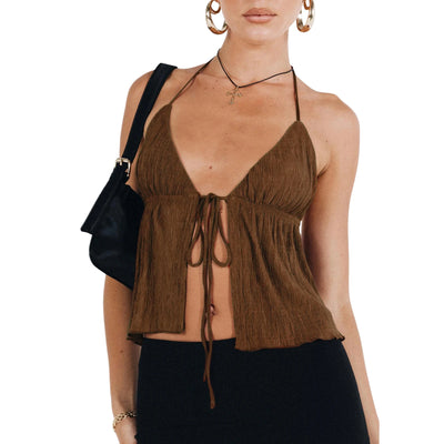 Halterneck Crop Top