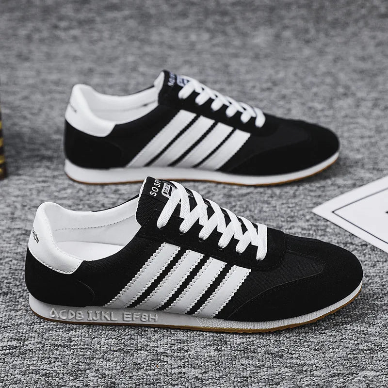 Men Mesh Casual Sports Shoes Spring and Autumn New Fashion Casual Forrest Gump Versatile Lace Up Student Running Shoes