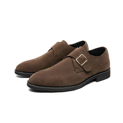 2024 New High Quality Handmade Oxford Dress Shoes Footwear Wedding Formal Italian Shoes Hot Social Office Pointed Suede Loafers