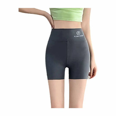 Yoga Shorts Women Fitness Shorts Ice Silk Breathable Running Cycling Shorts Leggings High Waist Hip Lifting Pants Gym Shorts