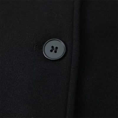 2024 RARF loose single breasted lapel long sleeved short pocket decoration soft coat women's autumn and winter new item