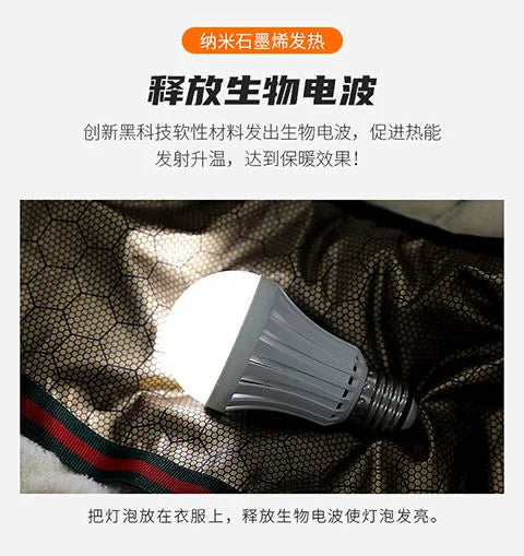 2024 Winter Fashion Sports Plus Fleece Thick Warm Jacket Men's Casual Loose Comfortable Plus Size Hooded Cotton-Padded Jacket