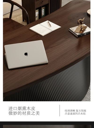 Asthetic Manager Executive Desk Modern Luxury Designer Workstation Office Table Conference Black Mesa De Escritorio Home Office
