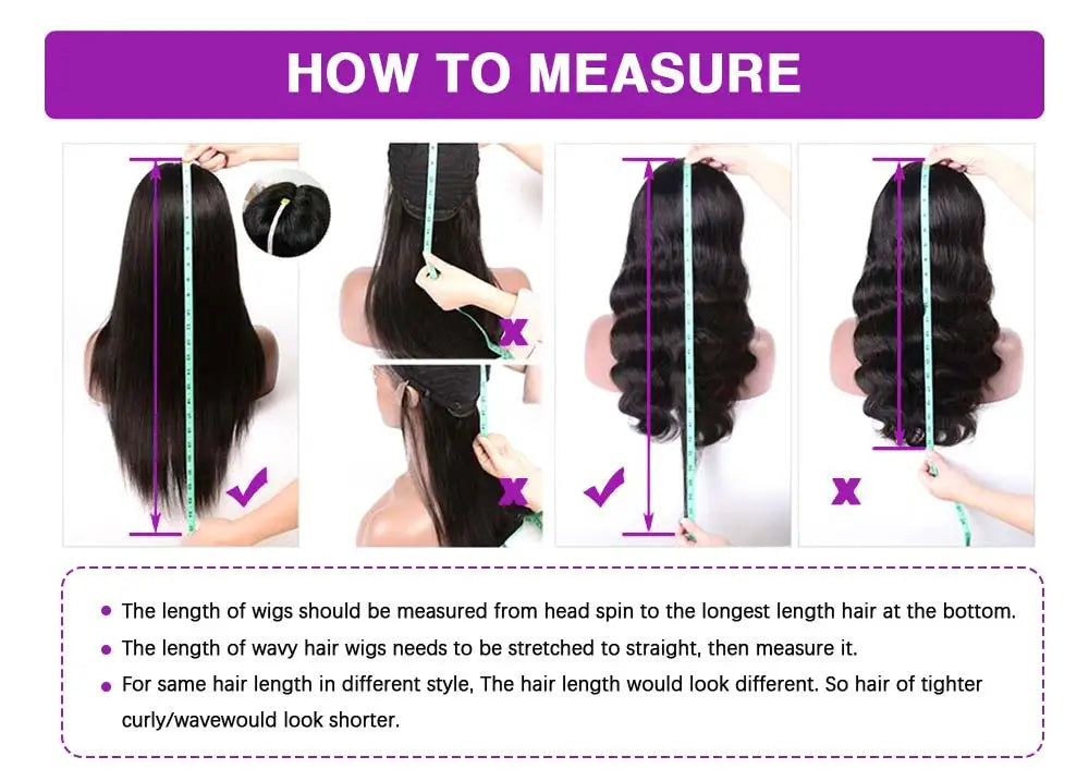 Natural Black Straight Lace Frontal Wigs Natural Color 13x6 HD Lace Frontal Human Hair Wigs 200 Density 46 Inches For Women