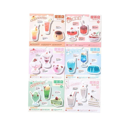 90pcs Cute Memo Pad  Set Welcome To The Teahouse Series  Memo Pad  Kawaii Stationery