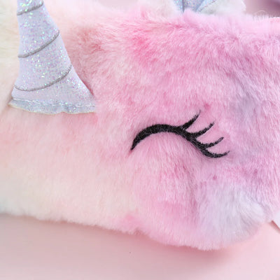 Plush Unicorn Cute Pencil Case Licorne Kawaii Girls Estuche Para Lpices for Trousse Astuccio Canvas Scolaire School Cartuchera