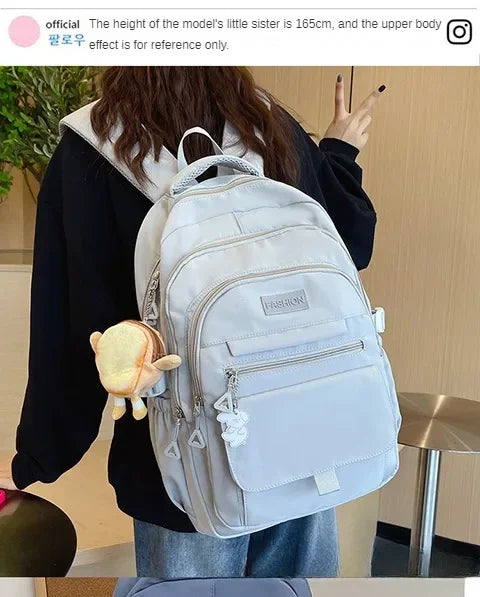 Women Backpack Boys Girls School Backpack for Teenage Youth Girls Kawaii Student Kids Rucksack Laptop Books Bag Bolsas Mochila