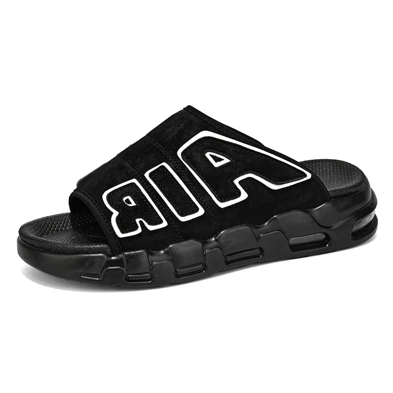 Slippers for Men Flip Flops Air Cushion Design Slide Man Summer New Soft Non-slip Men's Sports Chanclas Hombre Slippers Men