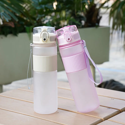 1pc BPA-Free Plastic Water Bottle with Lid and Strap-Ideal for Hiking, Fitness, and Casual Use - Perfect Gift for Father'S Day