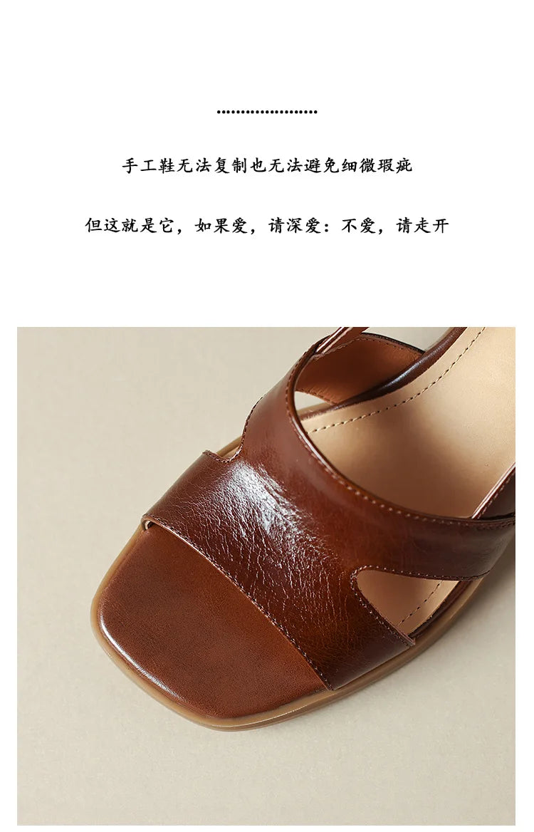 2023 Women S Sandals PU Leather Open Toe Ladies Beach Shoes Summer Sexy Sandals Buckle Strap Flip Women's Sandals