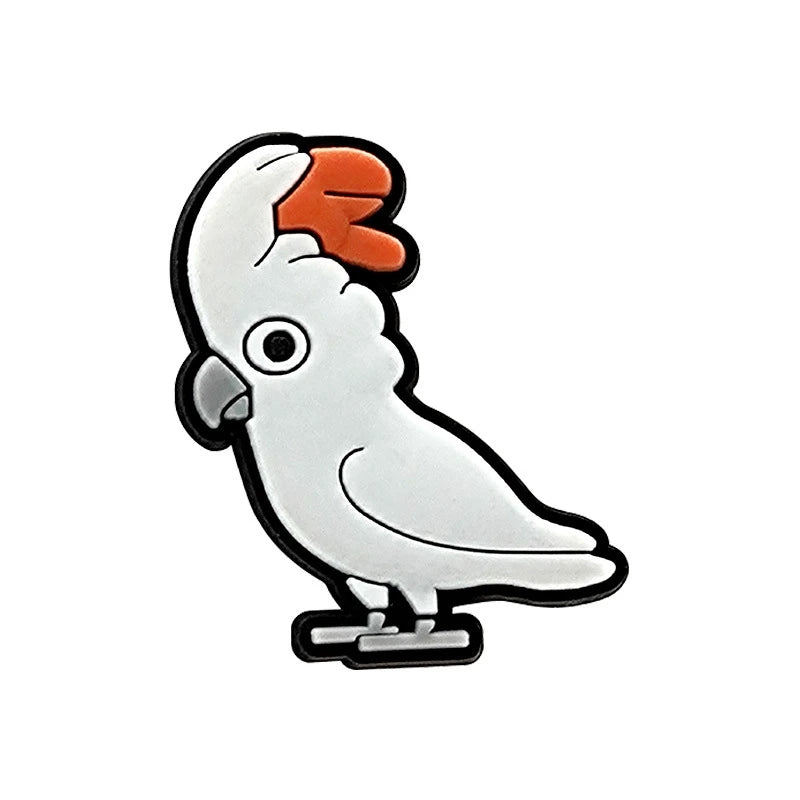 Bird Shoe Charms for Crocs Accessories Kids Clogs Pins Boy Girls Badges Men Jeans Women Decorations Buckle Shoes Accessories