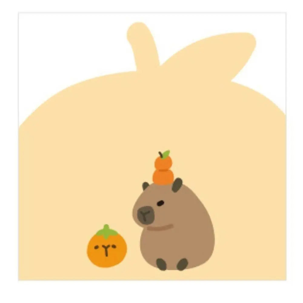 Cute Capybara Pencil Case for Boy Girl Large Storage Pencil Box School Accessories