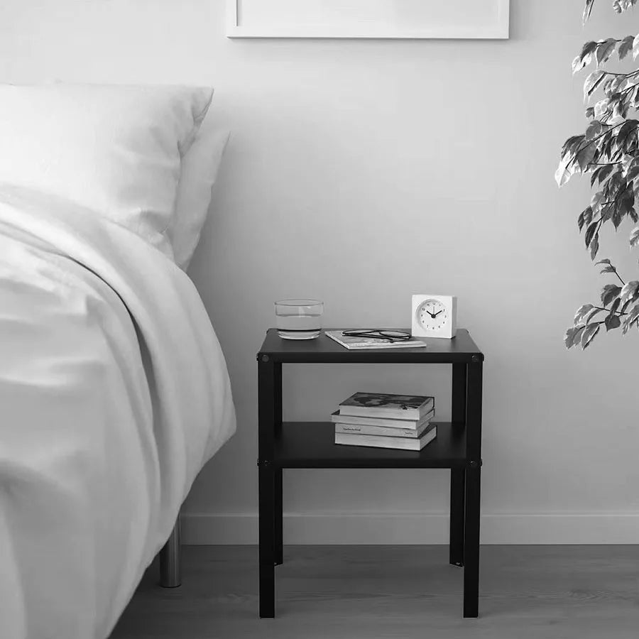 Nordic Bedside Table Living Room Sofa Corner Table Bedroom Bedside Table Metal Minimalist Night Tables Bedroom Furniture