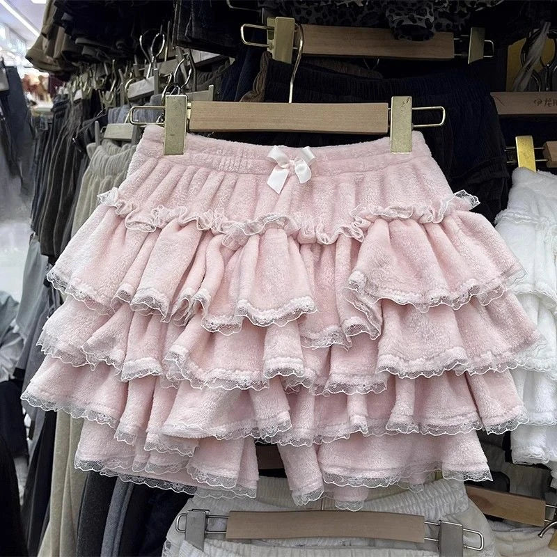 Gothic Y2k Elastic Waist Harajuku Y2k Short Skirt