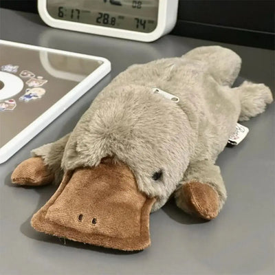 Cartoon Animal Pen Bag Large Capacity Pencil Case Multifunctional Storage Bag Student Gift Stationery Organizer School Supplies