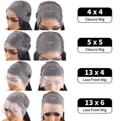 5x5 High Density 13x6 Lace Front Wigs Curly Wave Short Bob 13x4 HD Lace Frontal Human Hair 4x4 Closure Wig Brazilian For Women