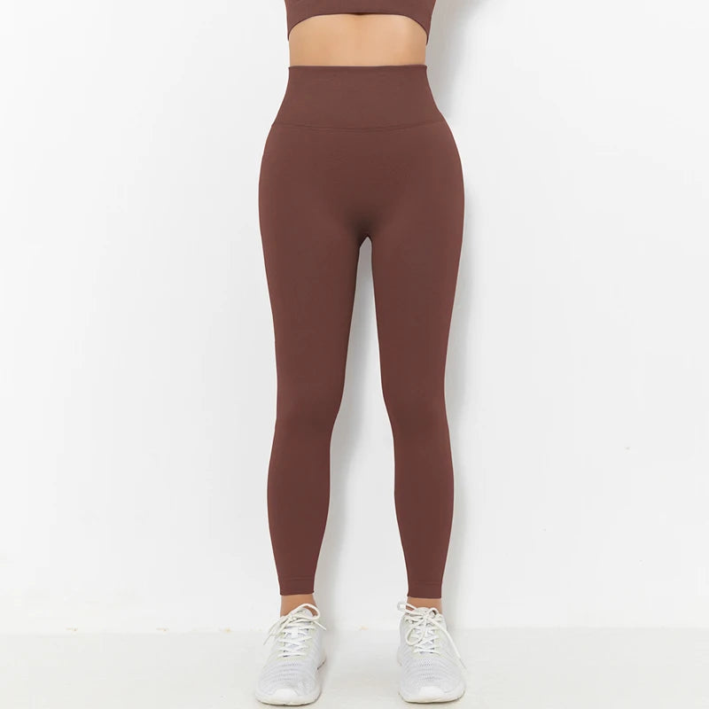 Women Leggings Stretch Yoga Pants High Waist Butt Lifting-Leggings Running Cycling Workout Gym Tights Jogging Fitness Pants