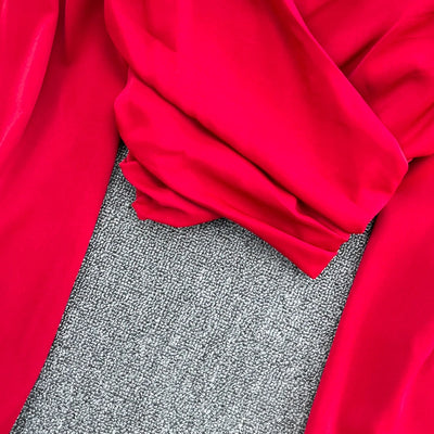 Chic Puff Long Sleeve Criss-cross Slim Blouse Korean Fashion Pleated Crop Top Sexy Shirt Hotsweet Spring Autumn Women Clothes