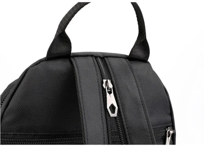 Men Nylon Small Backpack Rucksack  Multi-Functional Casual Travel Male Messenger Cross Body Chest Bags Knapsack Daypack