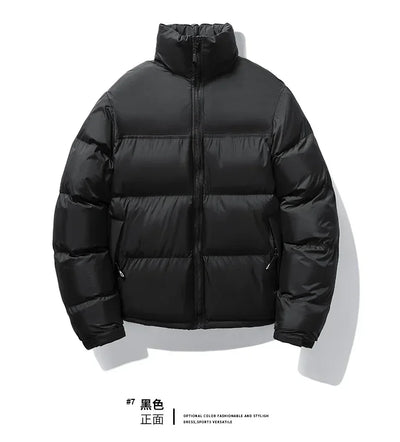 Jacket Male Overcoat Outwear Plus Size 4XL Winter Men Casual Windproof Padded Duck Down Parkas Coat Man Thick Stand Collar Parka