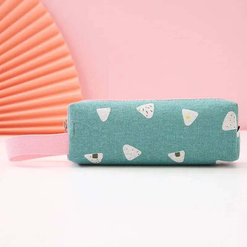 1 Pieces Kawaii Cute Cartoon Animals Pen Pencil Bag School Office Supplies Stationery Receive Tools Makeup Pouch Cosmetics Case