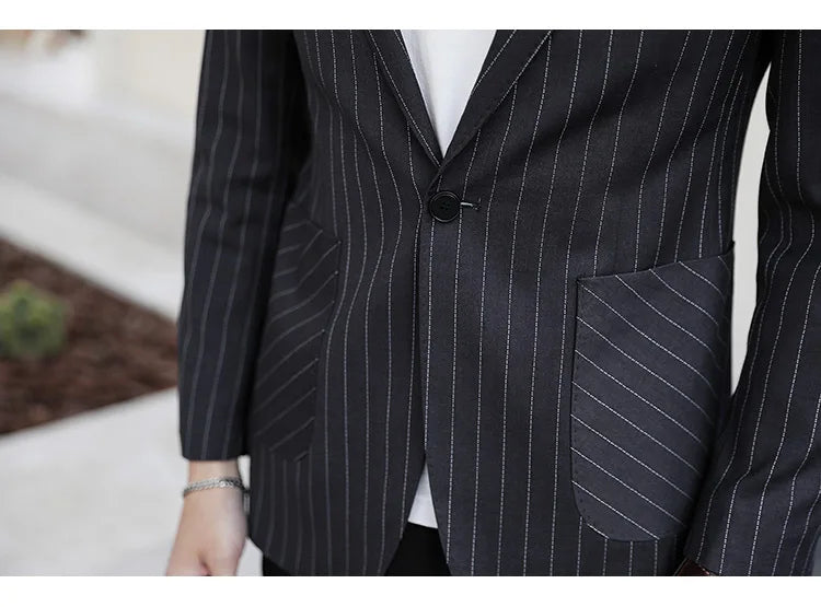 2024 Slim Fit Men's Wedding Casual Suit High-End All-in-One Handsome Two Button Fashion Boutique Single West Coat S-5XL