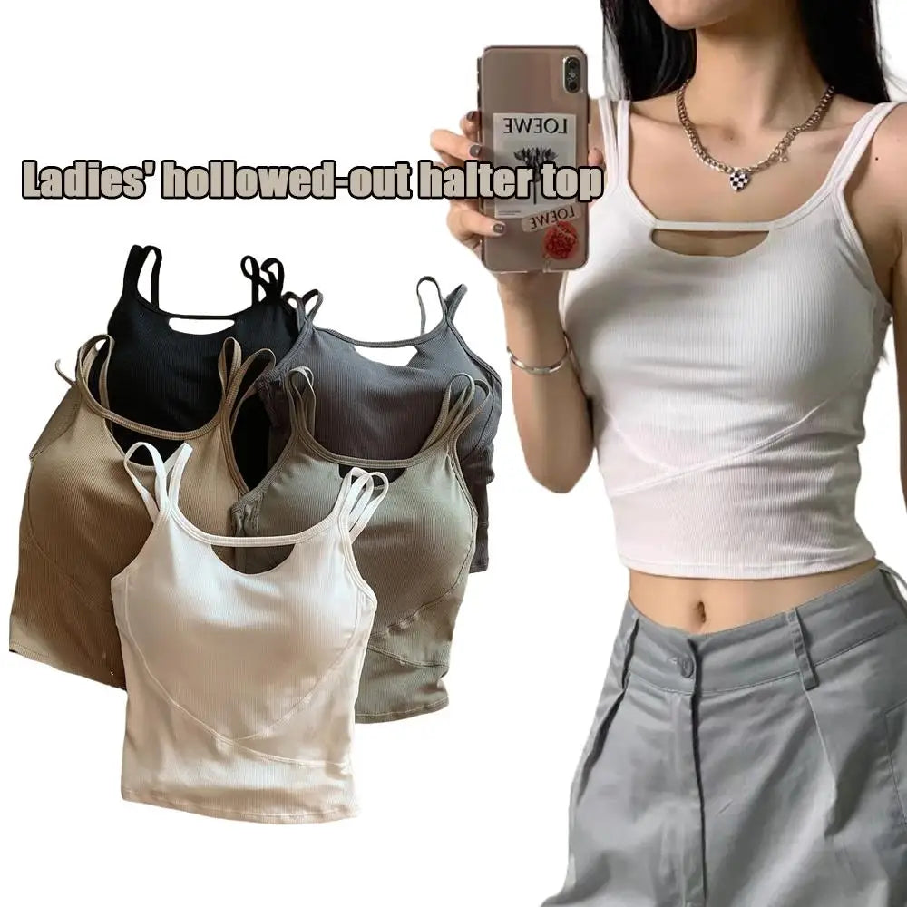 Backless Strap Vest Top
