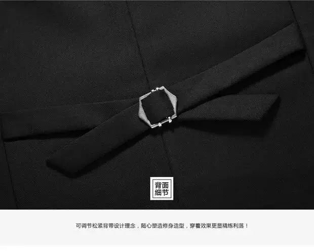 M-5XL Plus Size Men's Slim Fit Mens Suit Vest Casual Suit Vest Man Formal Businss Vests Male Waistcoat Gilet Homme XXXXXL